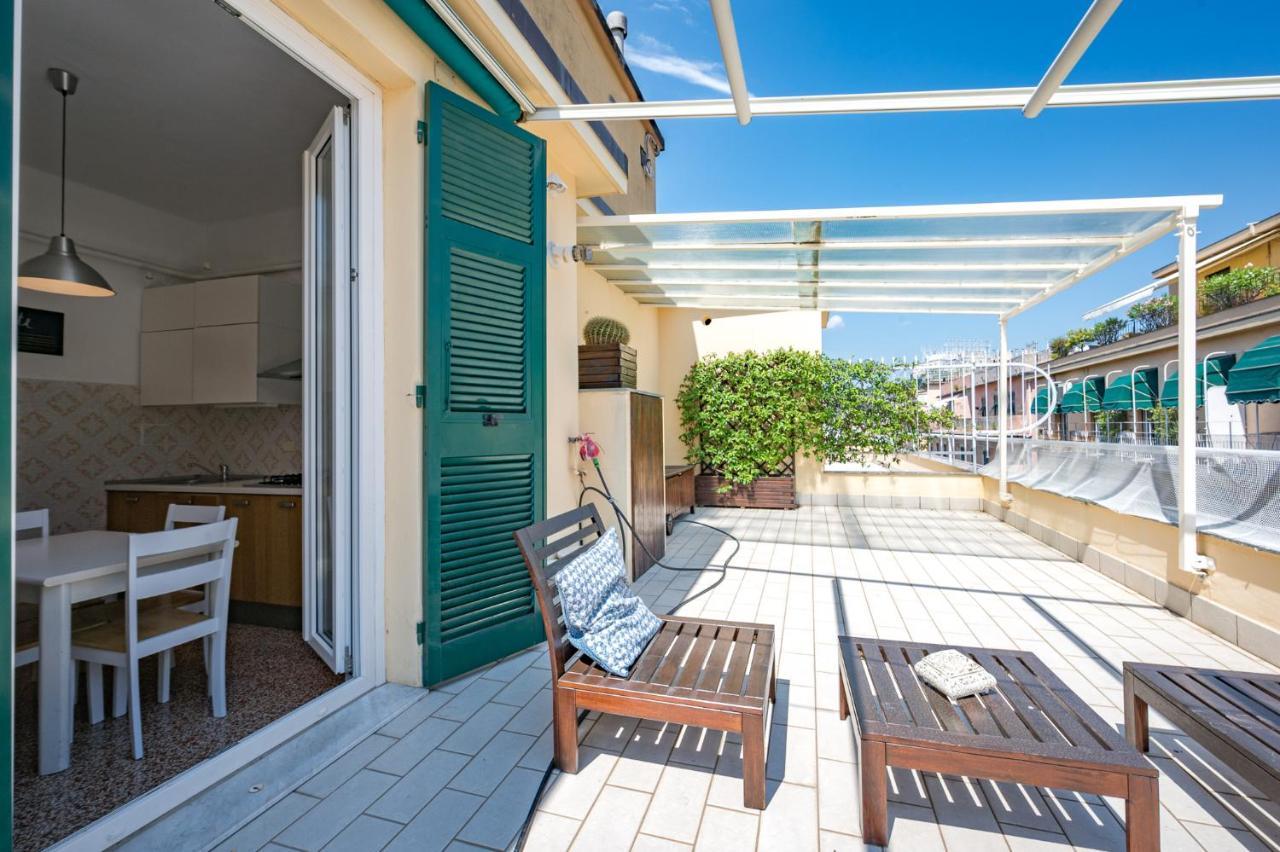 Joivy Penthouse Flat With Terrace Lägenhet Genua Exteriör bild
