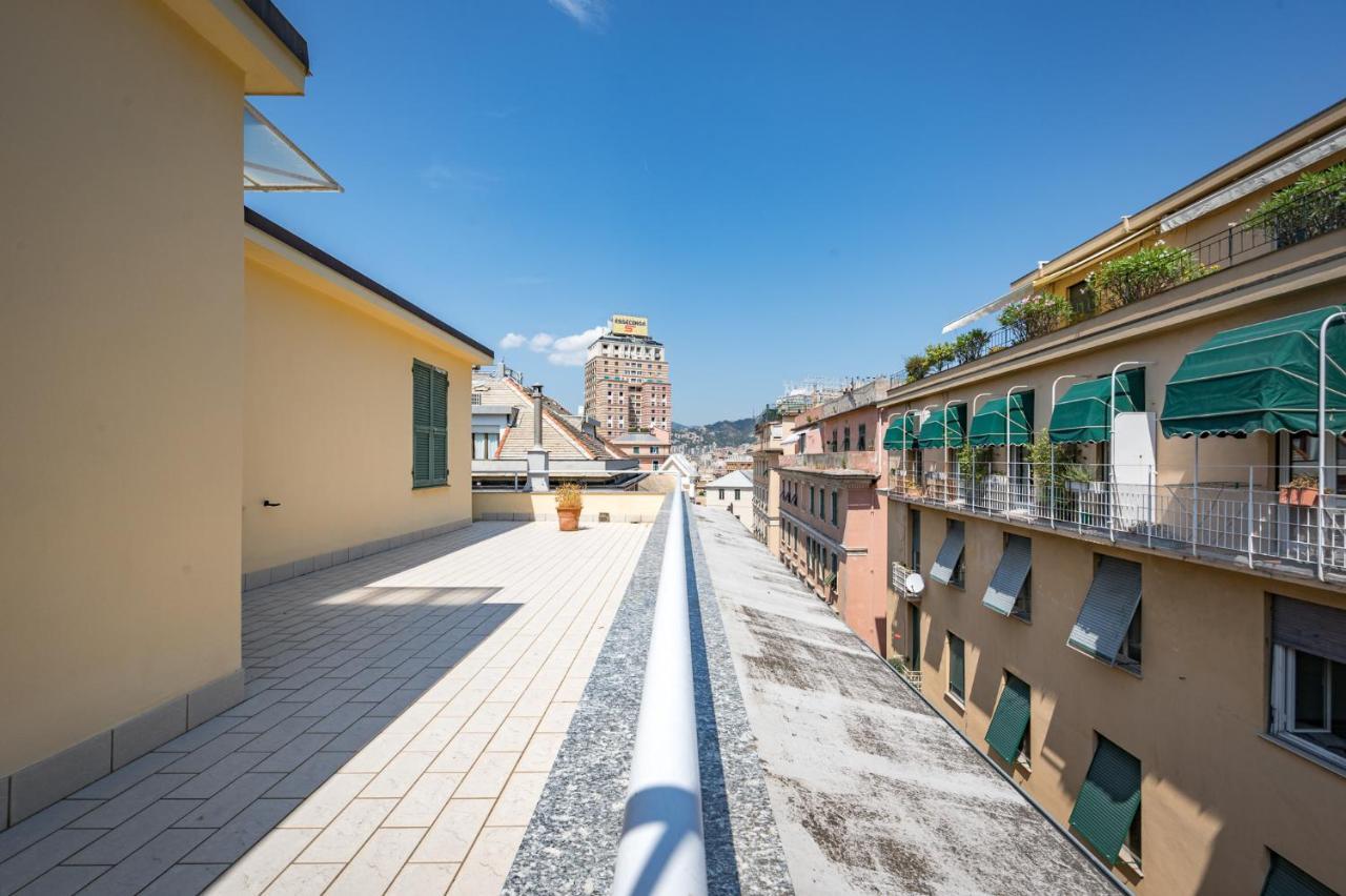 Joivy Penthouse Flat With Terrace Lägenhet Genua Exteriör bild