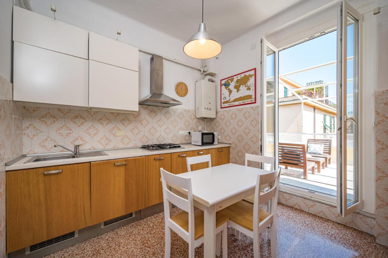 Joivy Penthouse Flat With Terrace Lägenhet Genua Exteriör bild